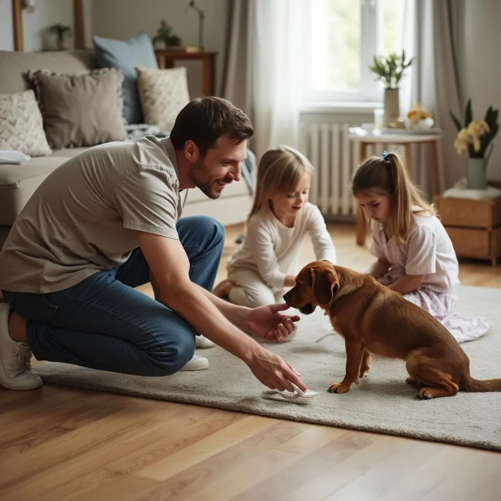 Intervento disinfestazione appartamento famiglia bambini animali domestici sicurezza