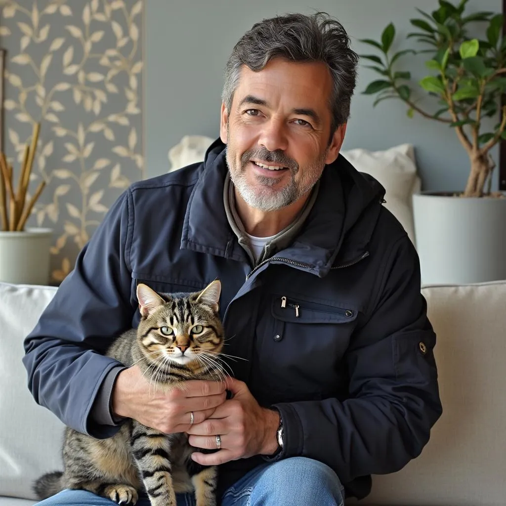 Roberto Fontana proprietario gatti Milano testimonial cliente felice